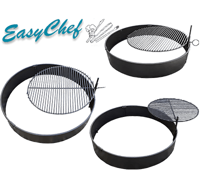 EasyChef Patio and Park Wood/Charcoal Grills